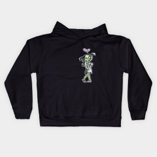 Zombie Girl Kids Hoodie